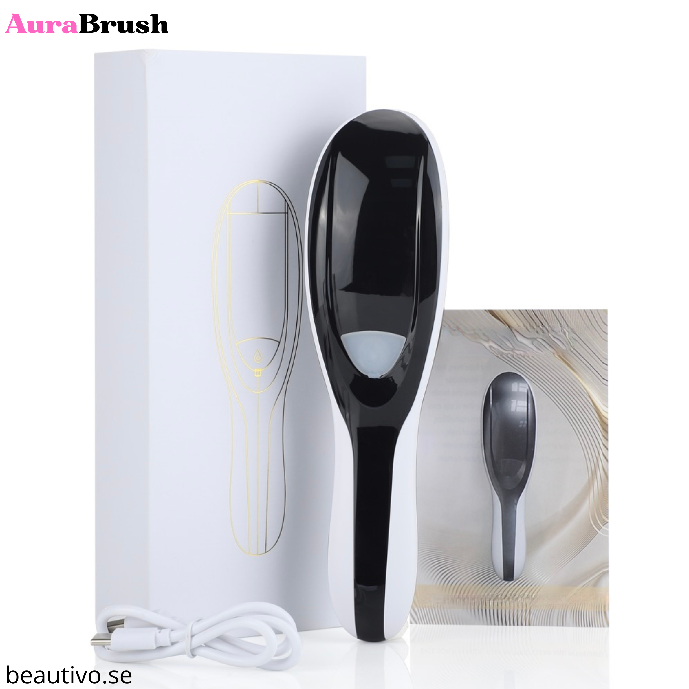 AuraBrush - Massageborste mot håravfall
