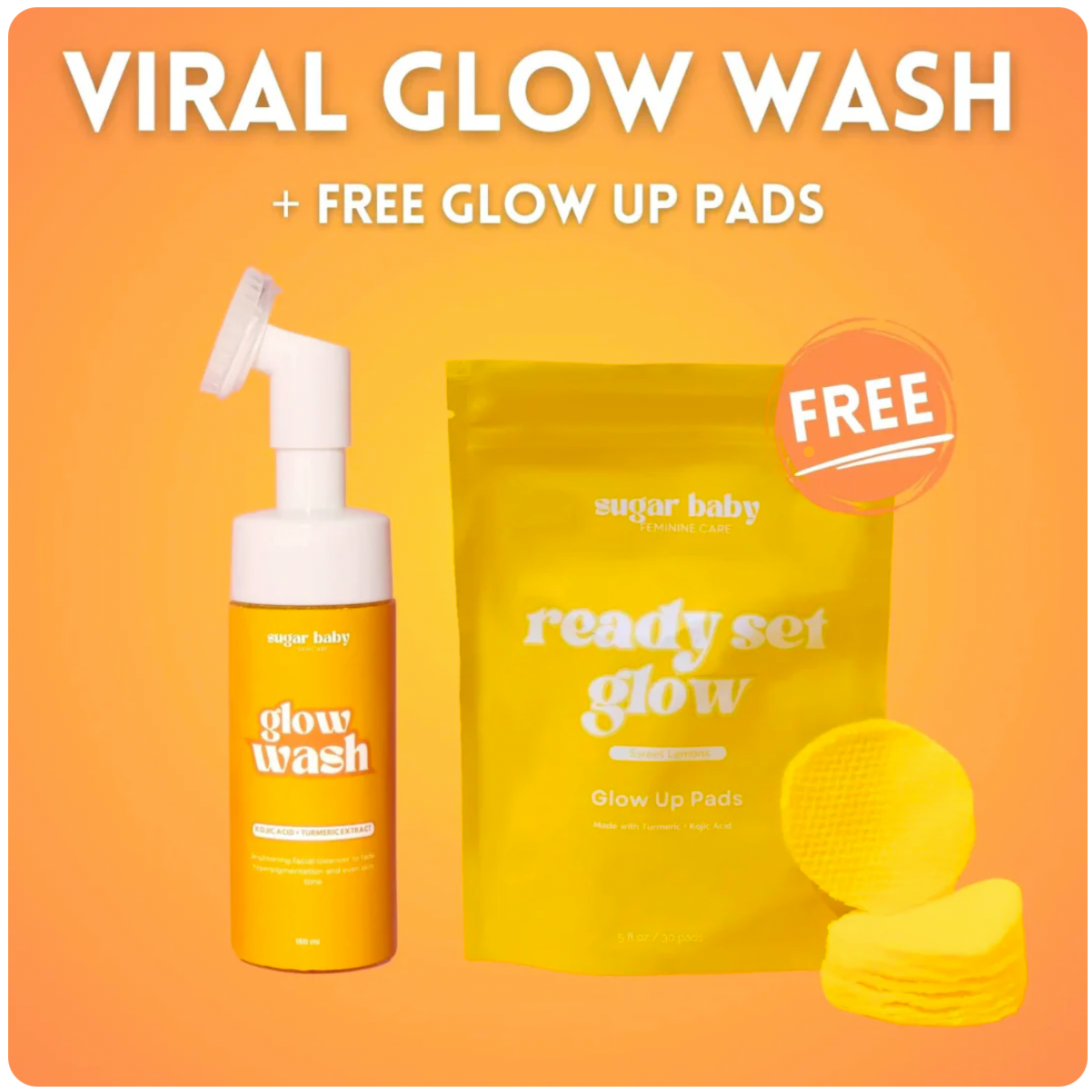 Glow Up Rengöring + Glow Up Pads